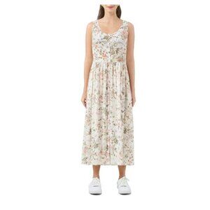 Frye Women's Button Front Midi Dress Size L